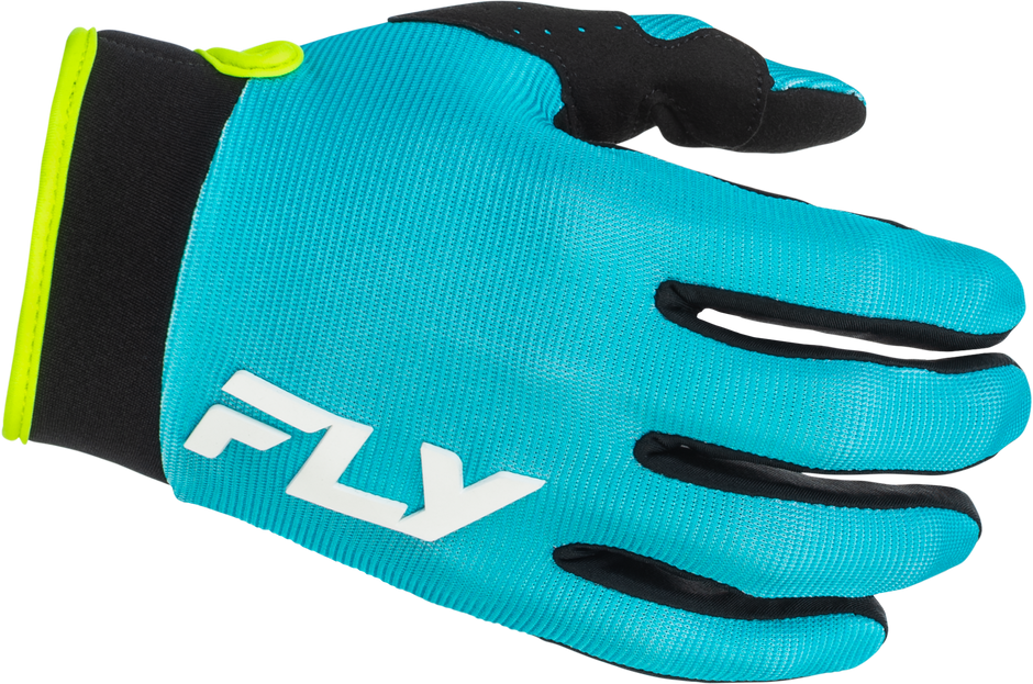 F 16 Gloves Aqua/Black/White Lg