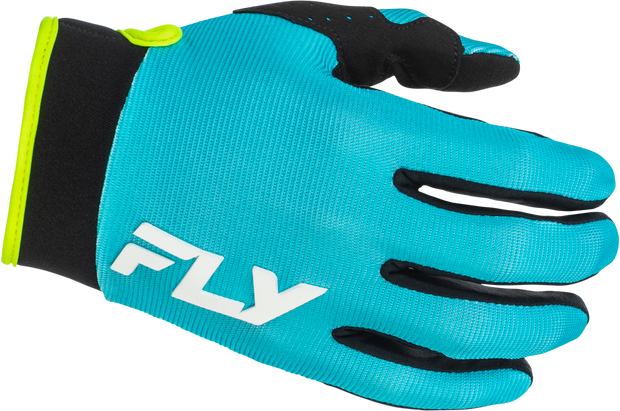 F 16 Gloves Aqua/Black/White Lg