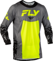 Lite Flake Jersey Grey/Hi Vis/Black Lg