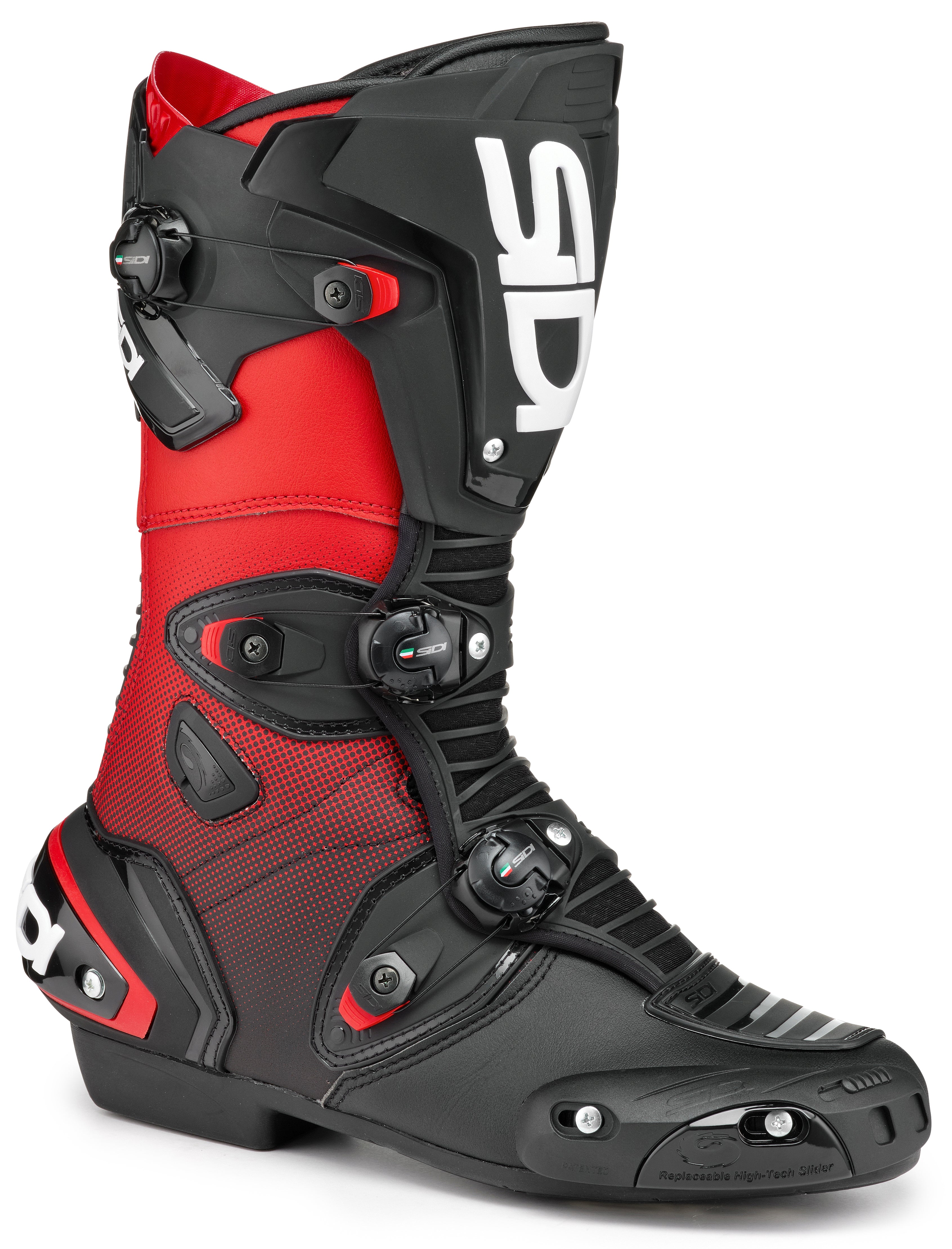 MAG-1 BOOT BK/RD 44