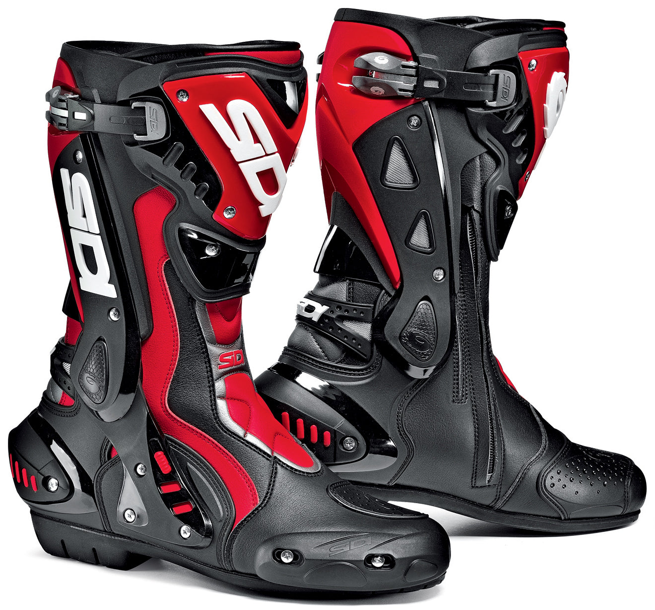 ST BOOT BK/RD 44