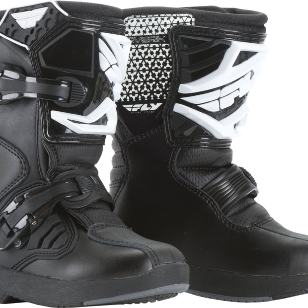 Youth Maverik Mini Boots Black Sz Y10