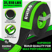 Rhino USA Recovery Tow Strap 3Inx20Ft (Black)