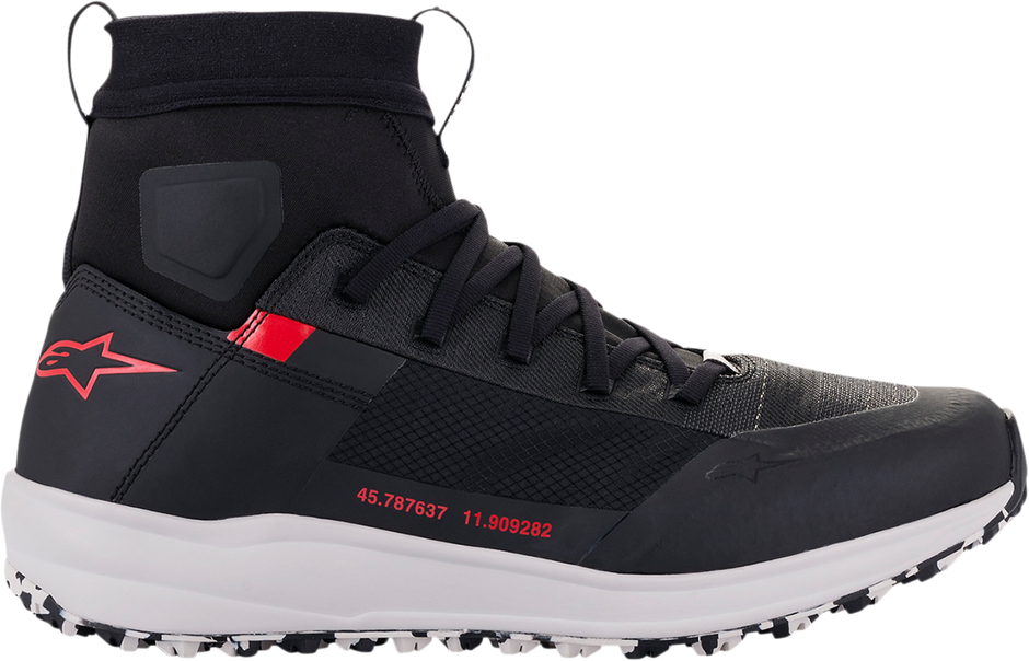 ALPINESTARS Speedforce Shoes - Black/White/Red - US 11 2654321-123-11
