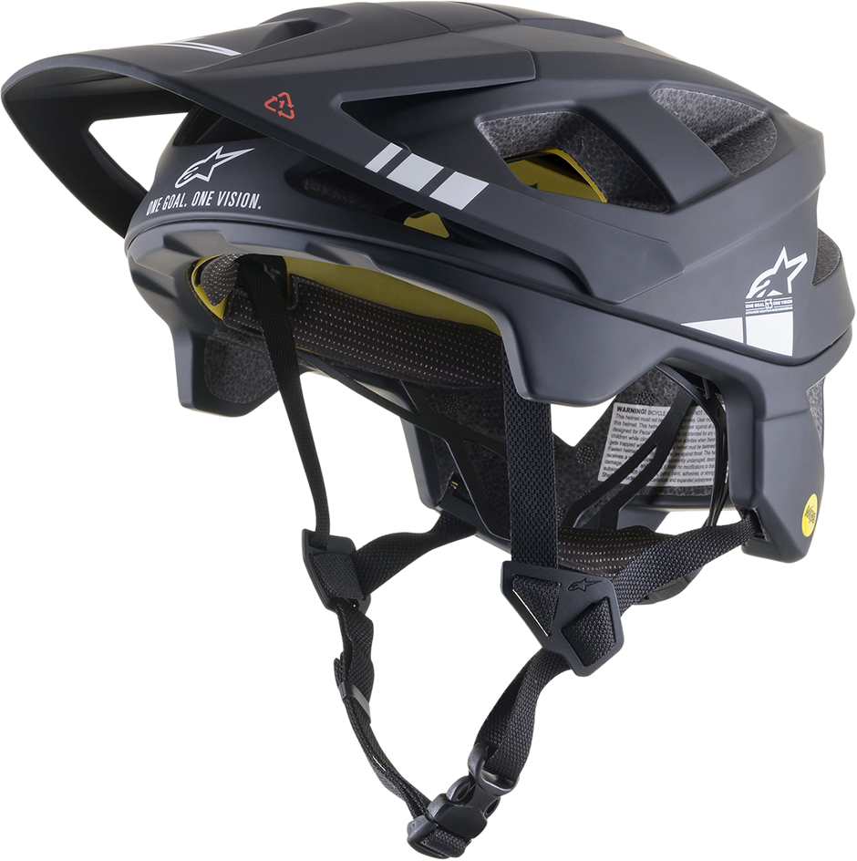 ALPINESTARS Vector Tech Helmet - Black/Light Gray Matte - MIPS® - Small 8700421-1092-SM