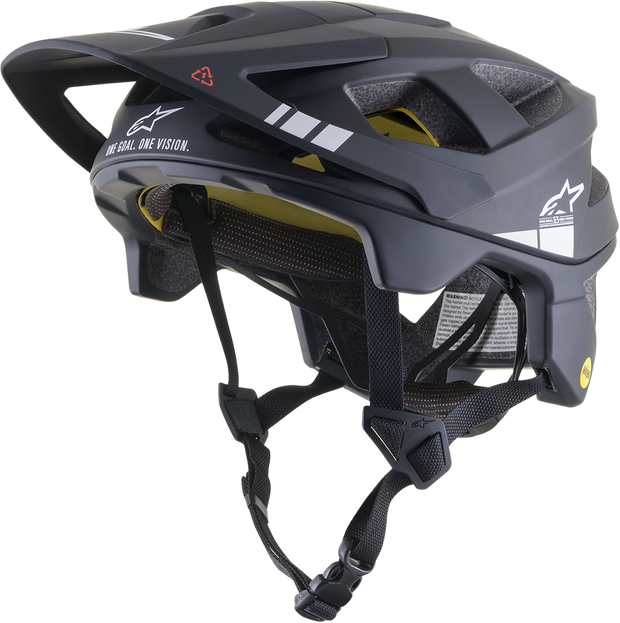 ALPINESTARS Vector Tech Helmet - Black/Light Gray Matte - MIPS® - Small 8700421-1092-SM