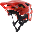 ALPINESTARS Vector Tech Helmet - Bright Red/Light Gray Glossy - MIPS® - Small 8700721-3199-SM