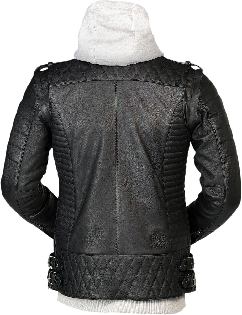 Black Z1R Women's Ordinance 3-in-1 jacket with multiple layers and functional design, streetwear style for versatile weather protection.