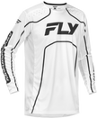 Youth Rayce Bicycle Jersey White/Black Yl