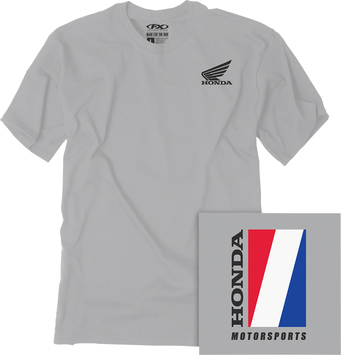 FACTORY EFFEX Honda Motorsports T-Shirt - Sand - Medium 25-87302