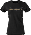 FACTORY EFFEX Women's Goldwing Sketched T-Shirt - Black - Small 25-87840