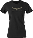 FACTORY EFFEX Women's Goldwing 2 T-Shirt - Black - Small 25-87850
