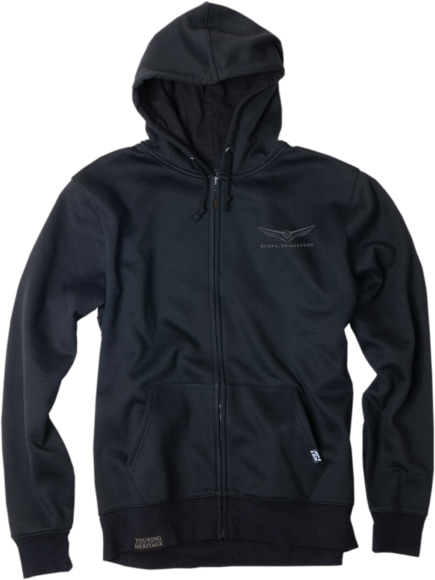 FACTORY EFFEX Goldwing Burst Zip Hoodie - Black - Medium 25-88812