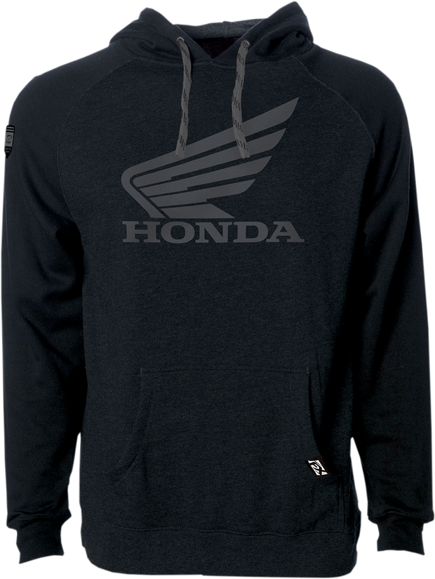 FACTORY EFFEX Honda Pullover Hoodie - Black - Medium 25-88302