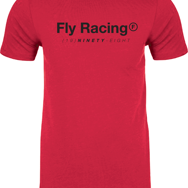 Fly Trademark Tee Red Xl