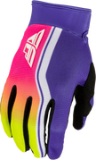 Youth F 16 Raze Gloves Purple/Pink/Yellow Yxs