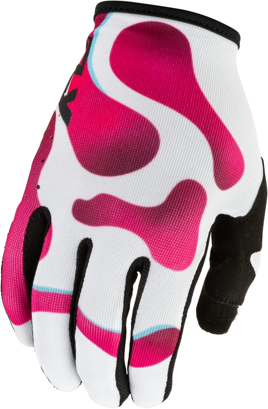 Lite Vibe Gloves White/Pink/Blue Lg