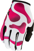 Lite Vibe Gloves White/Pink/Blue 2x