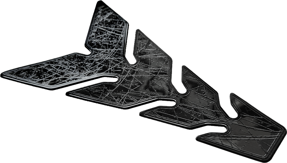 Ultra Thin Tank Pad Scratches Black