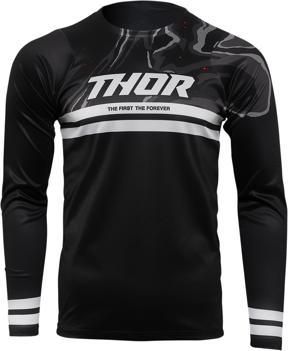 THOR Assist Banger Long-Sleeve Jersey - Black - XS 5120-0186