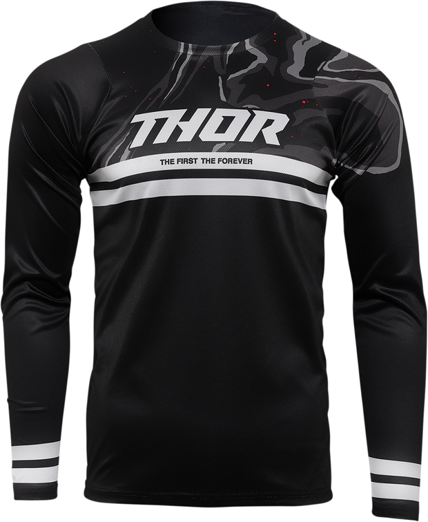 THOR Assist Banger Long-Sleeve Jersey - Black - XS 5120-0186