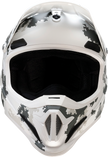 Z1R Rise Snow Helmet in Digi Camo with white and gray design, full face modular helmet for snow sports, large size.