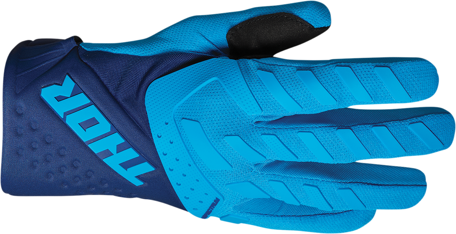 THOR Youth Spectrum Gloves - Blue/Navy - 2XS 3332-1602