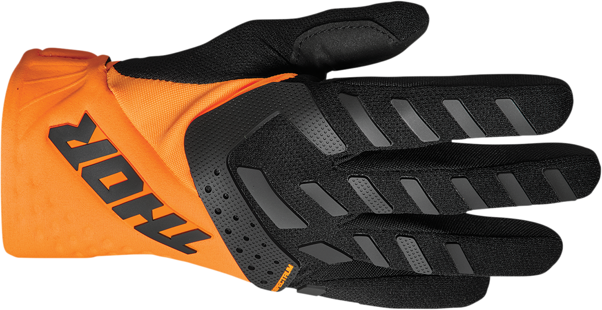 THOR Youth Spectrum Gloves - Orange/Black - XS 3332-1613
