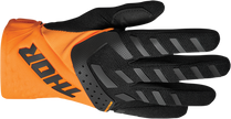 THOR Youth Spectrum Gloves - Orange/Black - XS 3332-1613