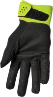 THOR Youth Spectrum Gloves - Black/Acid - 2XS 3332-1617