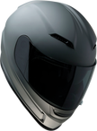 Z1R Jackal street full face helmet in primer gray with smoke visor, size XS, designed for adult motorcycle riders.