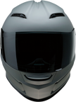 Z1R Jackal street full face helmet in primer gray with smoke visor, size XS, designed for adult riders