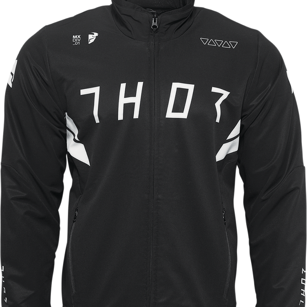 THOR Warmup Jacket - Black/White - Small 2920-0672