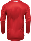 THOR Youth Sector Minimal Jersey - Red - Large 2912-2019