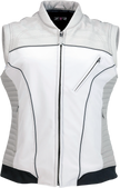 Z1R Women's Nufem Gray Vest in Large, streetwear style, showcasing a lightweight, sleeveless design for casual wear