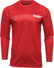 THOR Youth Sector Minimal Jersey - Red - Large 2912-2019