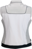 Gray Z1R Women's Nufem Vest, large size, street apparel, casual outerwear with a smooth fabric finish.