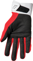 THOR Youth Spectrum Gloves - Red/White - 2XS 3332-1607