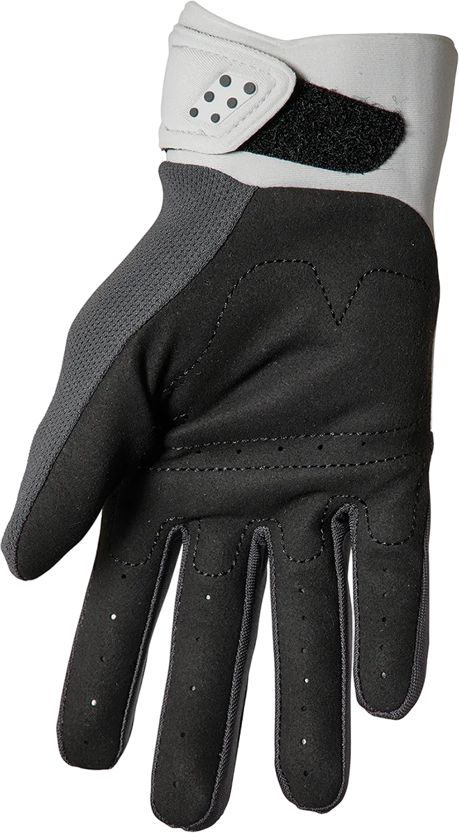 THOR Women's Spectrum Gloves - Light Gray/Charcoal - Small 3331-0203