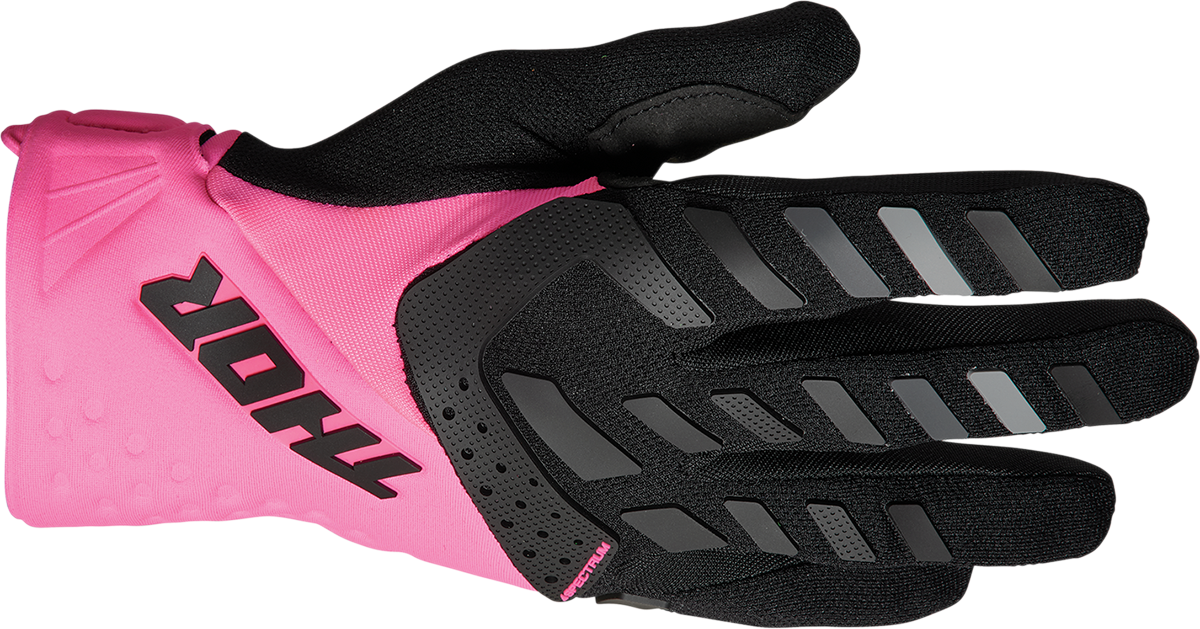 THOR Women's Spectrum Gloves - Fluo Pink/Black - Medium 3331-0208