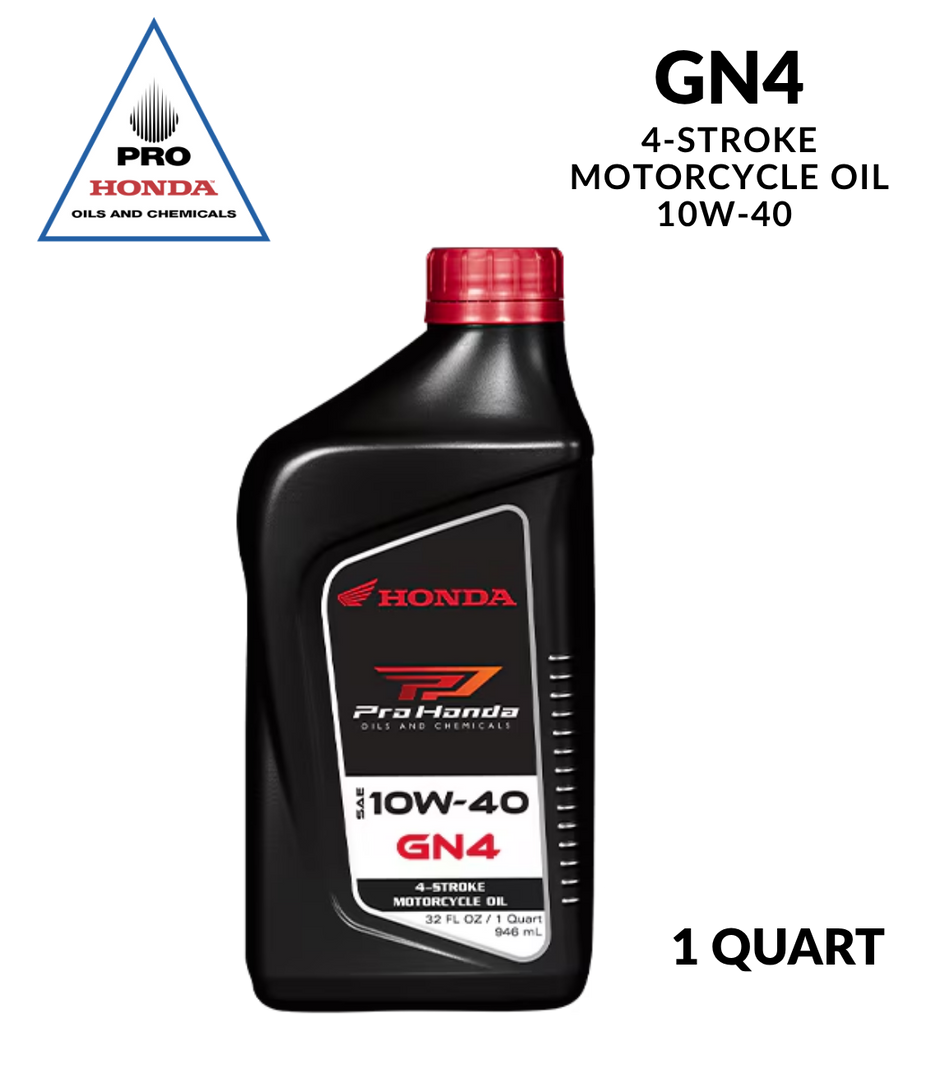 Aceite de motor de 4 tiempos Honda GN4 PRO 10W-40 (1 CUARTO DE GALÓN)