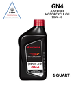 Aceite de motor de 4 tiempos Honda GN4 PRO 10W-40 (1 CUARTO DE GALÓN)