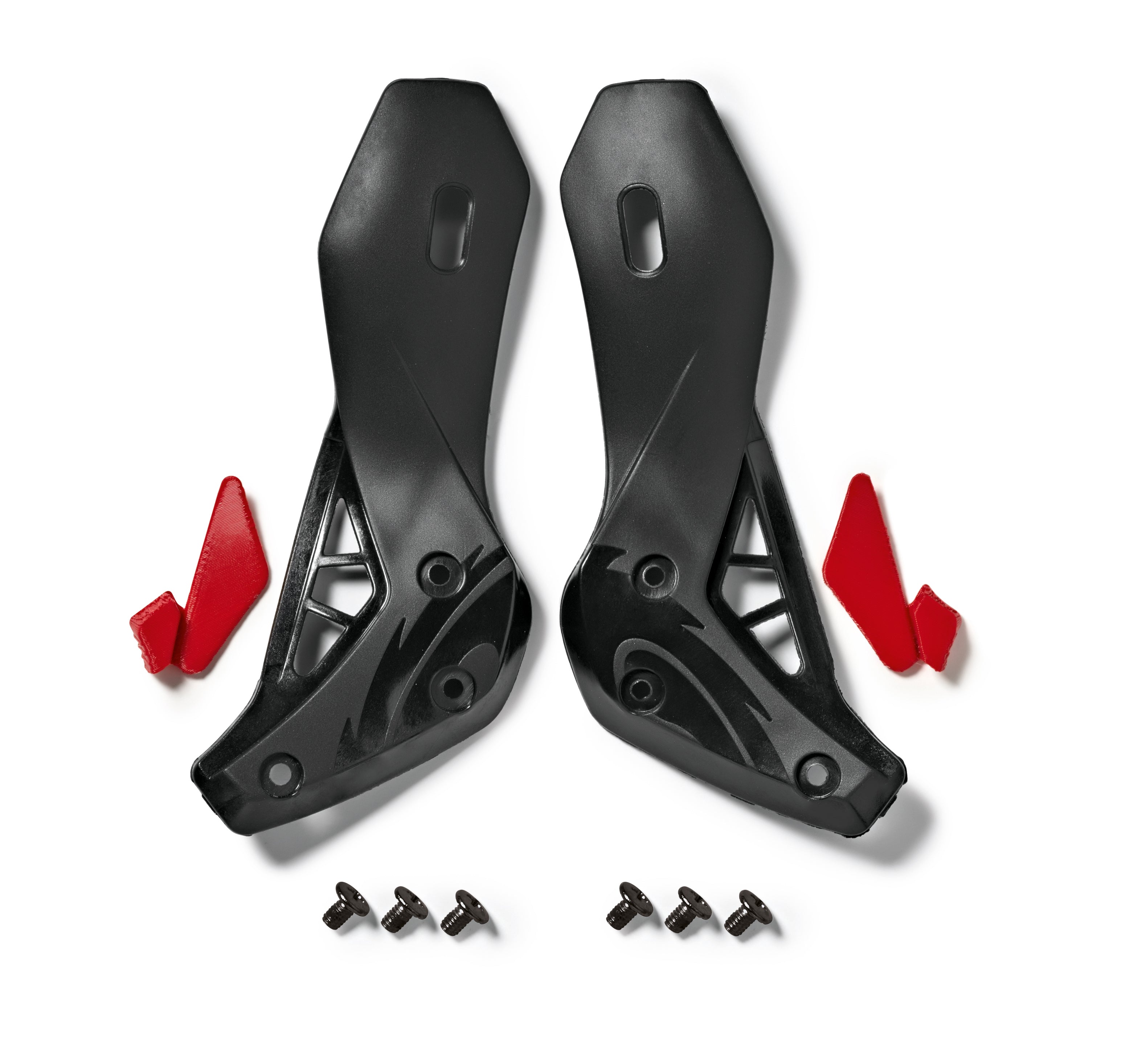 314 REX LW ANKL SPRT BK/RD48