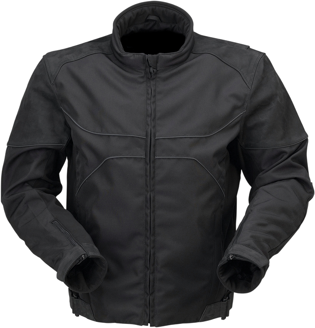 Black Z1R Reverance jacket in small size, street apparel with a sleek design and durable material.