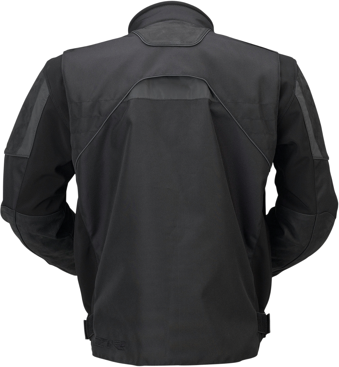 Black Z1R Reverance Jacket in small size, streetwear style, featuring a sleek design and street apparel branding.