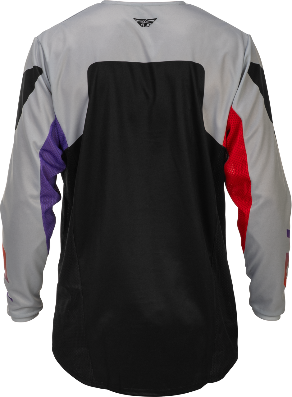 Kinetic Jersey Grey/Red/Purple/Black 2x