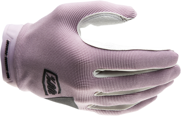 100% Women's Ridecamp Gloves - Lavender - Large 10013-00013