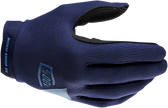 100% Women's Ridecamp Gloves - Navy/Slate - Medium 10013-00017