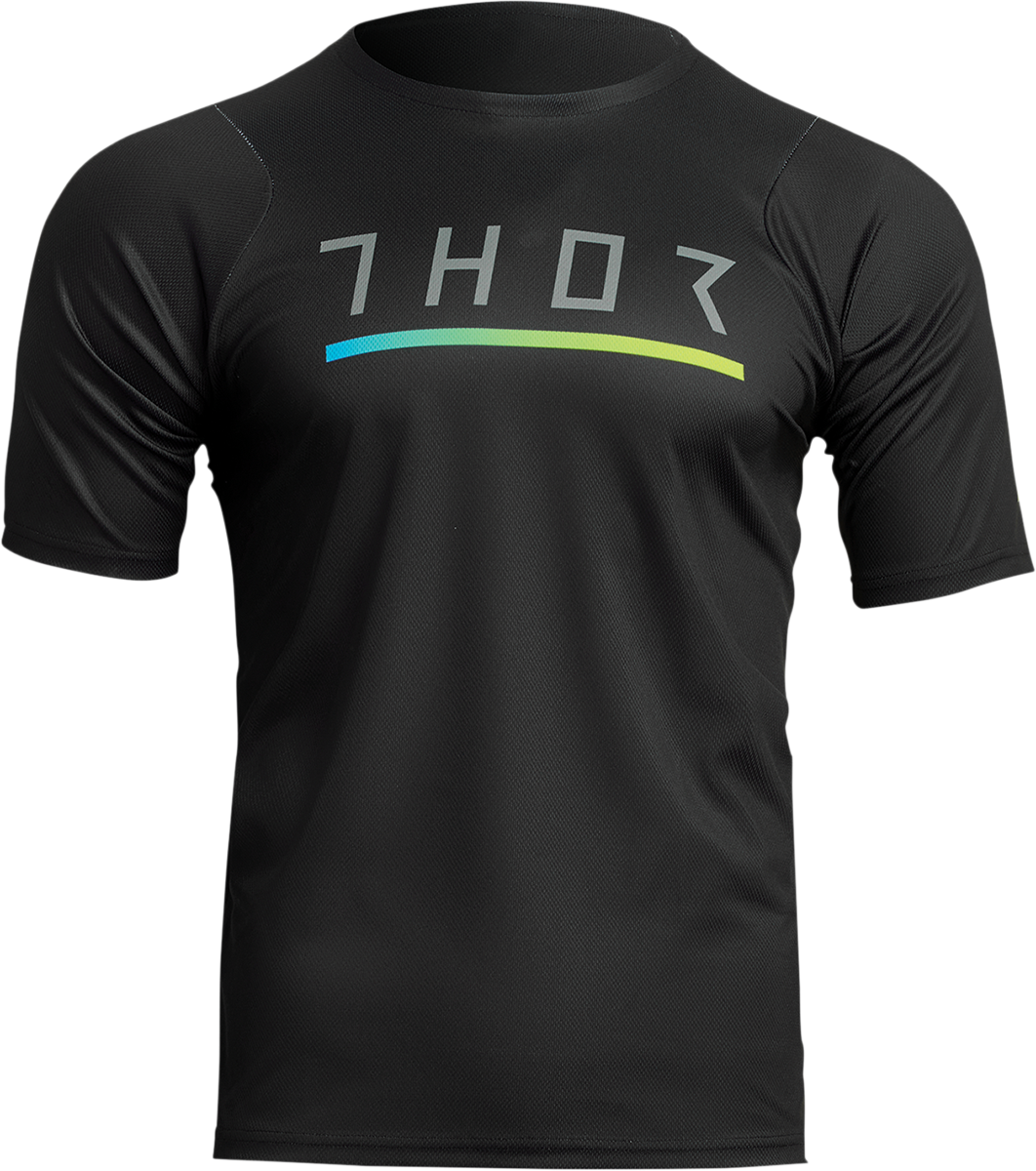 THOR Assist Caliber Short-Sleeve Jersey - Black - XS 5120-0256