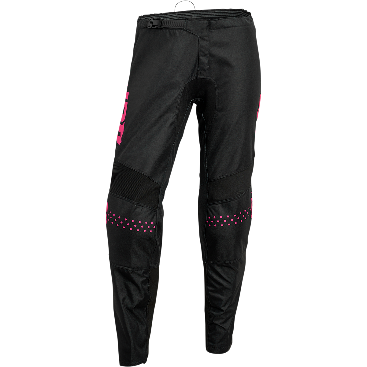 THOR Women's Sector Minimal Pants - Black/Pink Fluo - US 3/4 2902-0306